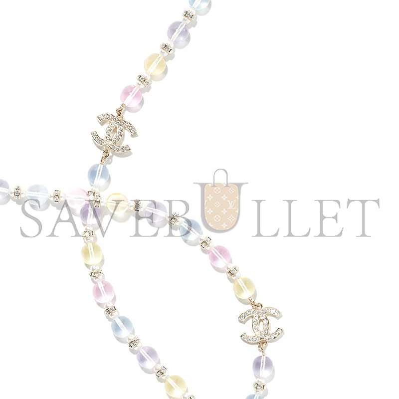 CHANEL LONG NECKLACE ABG768